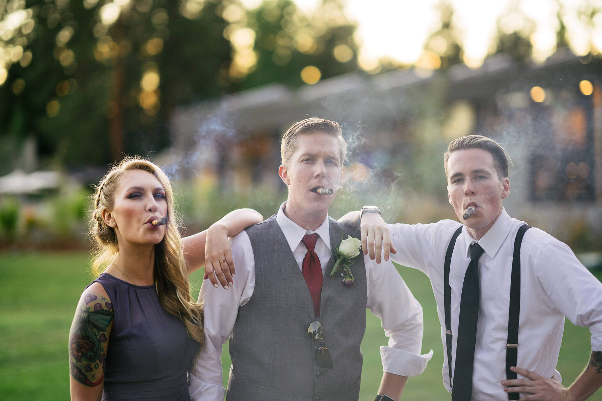 wedding cigar central oregon