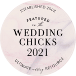 Featured on Wedding Chicks 2021 Badge