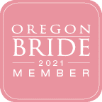 Oregon bride 2021 member badge
