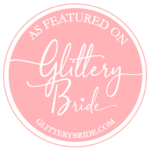Glittery Bride Featured Badge